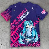 Hatsune miku t-shirt expressive vibes (l)