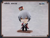 Honkai: star rail welcome to train tea party figurine chibi trailblazer (male) 8 cm