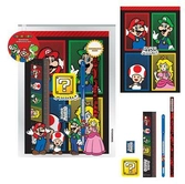 Nintendo- set de papeterie - super mario