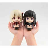 Lycoris recoil statuette pvc look up chisato nishikigi 11 cm