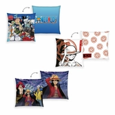 One piece pack 3 oreillers monkey d. luffy 40 x 40 cm