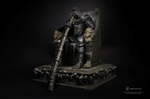 Dark souls iii statuette 1/12 yhorm 60 cm