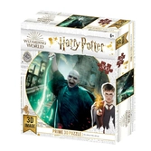Harry potter - puzzle lenticulaire voldemort au combat 300 pcs 61x46 cm