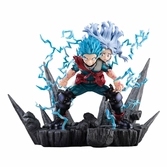 My hero academia statuette pvc super situation izuku midoriya & eri 23 cm