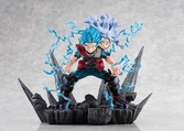 My hero academia statuette pvc super situation izuku midoriya & eri 23 cm