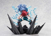 My hero academia statuette pvc super situation izuku midoriya & eri 23 cm