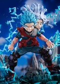 My hero academia statuette pvc super situation izuku midoriya & eri 23 cm