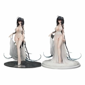 Azur lane statuette pvc 1/6 taiho wedding: temptation on the sea breeze ver. deluxe set of 2 29 cm