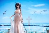 Azur lane statuette pvc 1/6 taiho wedding: temptation on the sea breeze ver. deluxe set of 2 29 cm