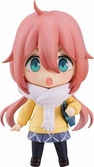 Laid-back camp figurine nendoroid nadeshiko kagamihara: school uniform ver.  10 cm