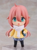 Laid-back camp figurine nendoroid nadeshiko kagamihara: school uniform ver.  10 cm