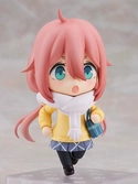 Laid-back camp figurine nendoroid nadeshiko kagamihara: school uniform ver.  10 cm