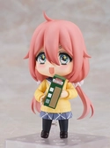 Laid-back camp figurine nendoroid nadeshiko kagamihara: school uniform ver.  10 cm
