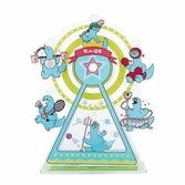 Gal & dino figurine acrylique goodsmile moment acrylic ferris wheel 11 cm