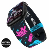 League of legends bracelet pour smartwatch jinx graffiti