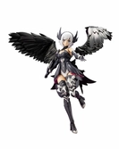 Arcanadea figurine plastic model kit lumitea react-a 17 cm