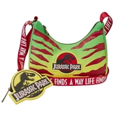 Loungefly: jurassic park 30th anniversary life finds a way cross body bag