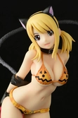 Fairy tail statuette 1/6 lucy heartfilia - halloween cat gravure_style 25 cm