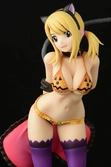 Fairy tail statuette 1/6 lucy heartfilia - halloween cat gravure_style 25 cm