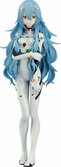 Rebuild of evangelion statuette pvc pop up parade rei ayanami: long hair ver. (re-run) 17 cm