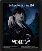 Wednesday poster encadré effet 3d perfect day 26 x 20 cm