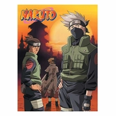 Naruto tableau toile kakashi x iruka x minato 30 x 40cm