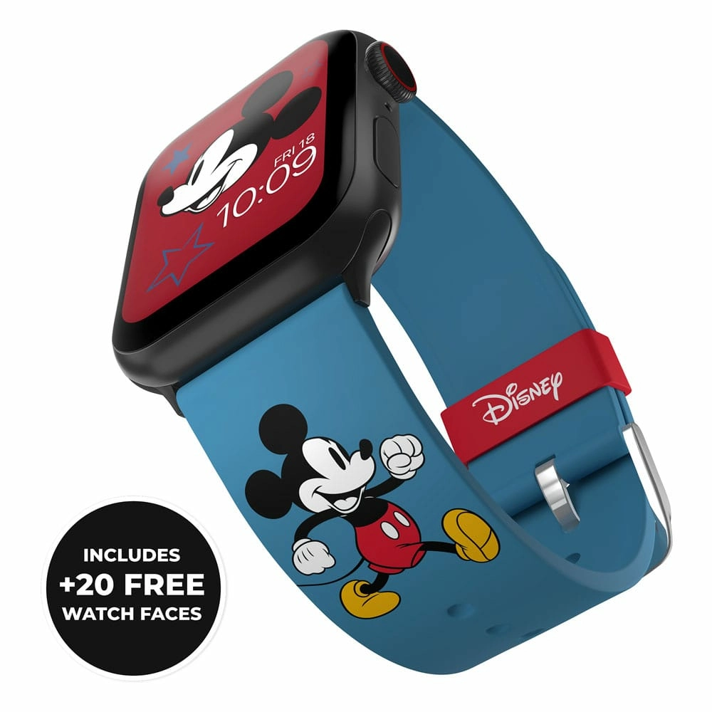 Disney bracelet pour smartwatch mickey mouse classic stars