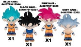 Dbs goku asst peluche 29cm