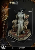 Resident evil village statuette 1/4 throne legacy collection alcina dimitrescu 66 cm