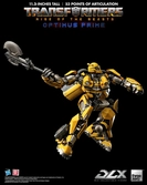 Transformers: rise of the beasts figurine 1/6 dlx optimus prime 28 cm
