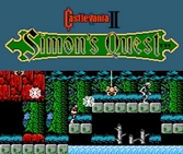 Castlevania II : Simon's Quest - NES