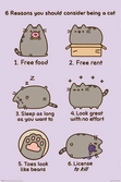 Pusheen posters reasosn to be a cat 61 x 91 cm (4)