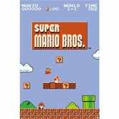 Super mario brothers posters world 1-1 61 x 91 cm (4)