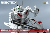 Robotech figurine robo-dou vf-1j veritech (rick hunter) 20 cm