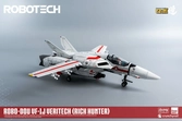 Robotech figurine robo-dou vf-1j veritech (rick hunter) 20 cm