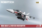 Robotech figurine robo-dou vf-1j veritech (rick hunter) 20 cm