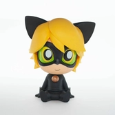 Miraculous statuette chat noir chibi 17 cm