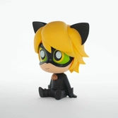 Miraculous statuette chat noir chibi 17 cm