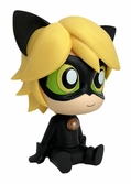 Miraculous statuette chat noir chibi 17 cm