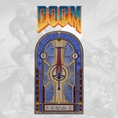 Doom lingot crucible sword stained glass limited edition
