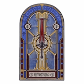 Doom lingot crucible sword stained glass limited edition