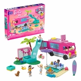 Barbie jeu de construction mega aventure en camping-car de rêve