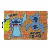 Lilo & stitch - paillasson - hey / see ya later (40x60)
