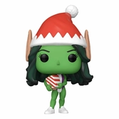 Marvel holiday pop! marvel vinyl figurine she-hulk 9 cm