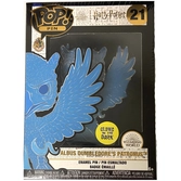 Harry potter pop! pin pin's émaillé patronus albus dumbledore 10 cm