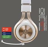 Casque sans fil Lucid Sound LS30 Blanc - PS4