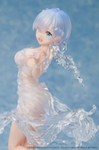 Re:zero starting life in another world statuette pvc 1/7 rem aqua dress 23 cm