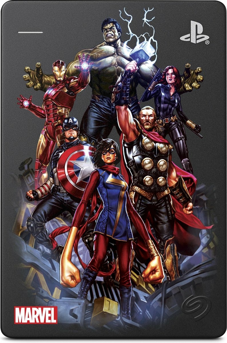 Disque Dur Externe Seagate Game Drive Collector 2To - Team Avengers