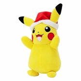 Pokémon peluche pikachu bonnet de noël 20 cm