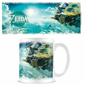The legend of zelda: tears of the kingdom mug hyrule skies
